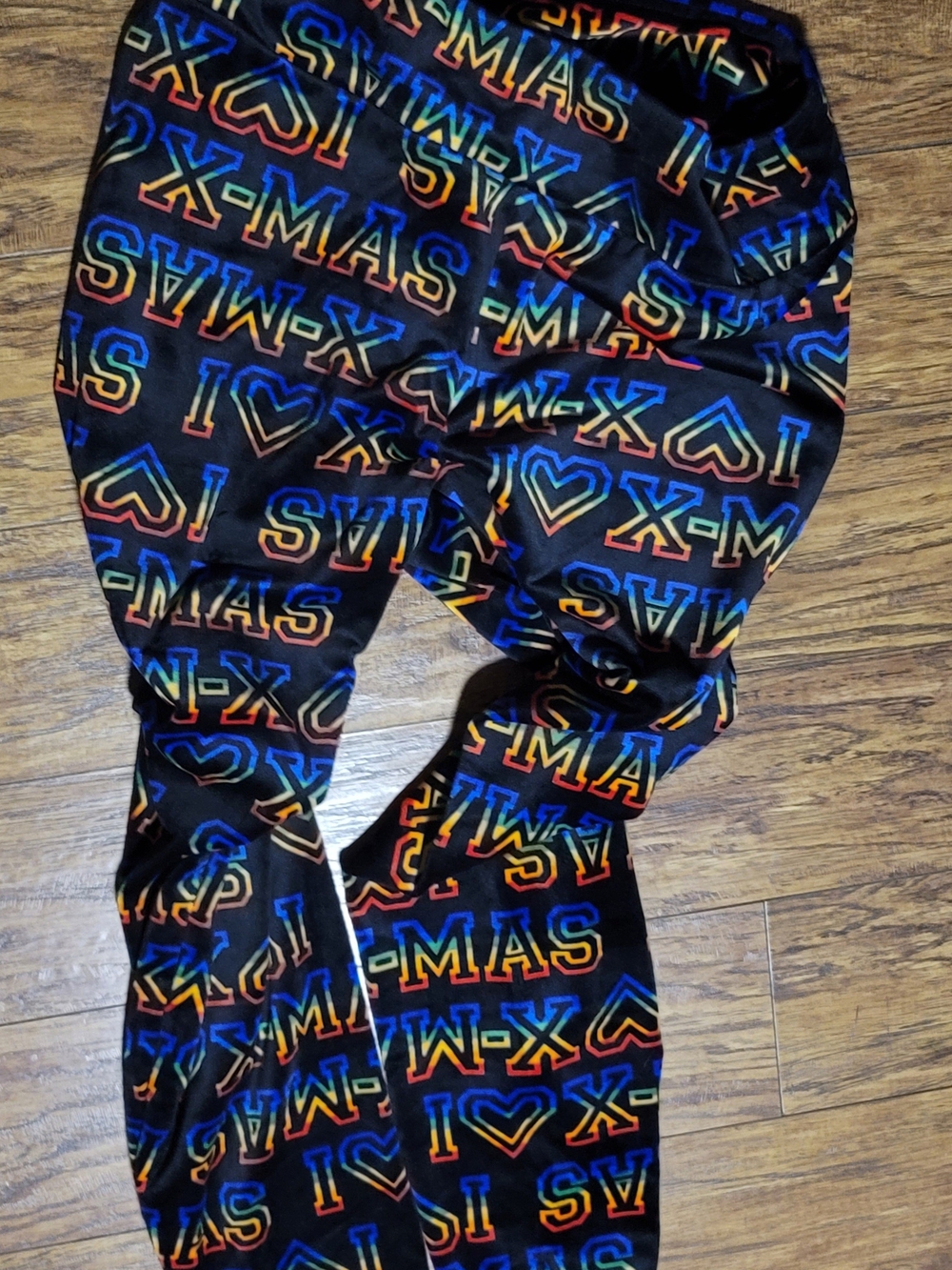 No Boundaries Black Rainbow X-MAS Super-soft Leggings